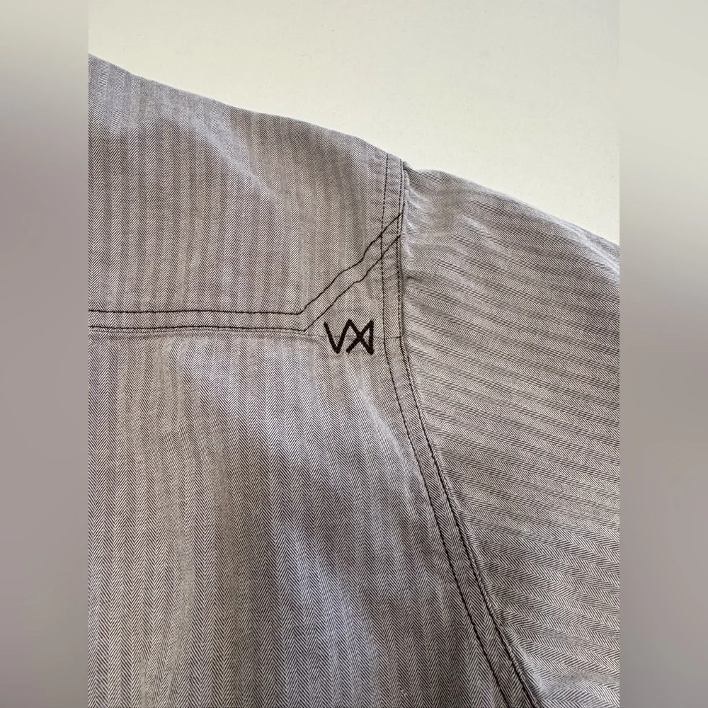 5.11 Tactical Button Up Shirt Mens Size LRG Gray Regular Fit Casual Short Sleeve - Picture 6 of 8